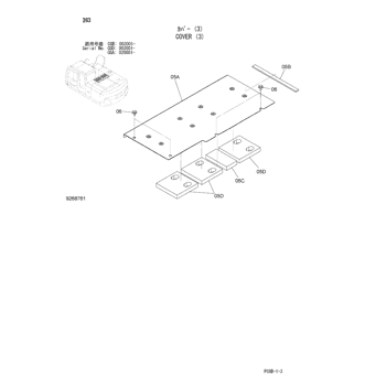 COVER ASS'Y 8106120 - Hitachi | AVSpare.com