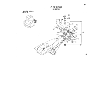 ZX80LCK * ZX70,ZX80,ZX80SB,ZX80LCK HYDRAULIC EXCAVATOR PARTS ZX80LCK * ZX70,ZX80,ZX80SB,ZX80LCK HYDRAULIC EXCAVATOR PARTS