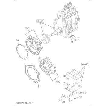 ZX70 ISUZU DIESEL ENGINE 4JG1 PARTS CATALOG