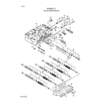 ZX200-3-HCMC HYDRAULIC EXCAVATOR PARTS CATALOG