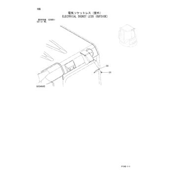 ZX30U-3 * HYDRAULIC EXCAVATOR PARTS CATALOG ZX30U-3 * HYDRAULIC EXCAVATOR PARTS CATALOG