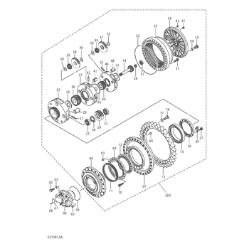 MOTOR;OIL (TRAVEL) 4688059 - Hitachi | AVSpare.com