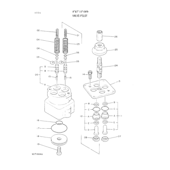 VALVE;PILOT 9071984 - Hitachi | AVSpare.com