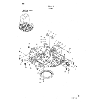 ZX75UR * HYDRAULIC EXCAVATOR PARTS CATALOG