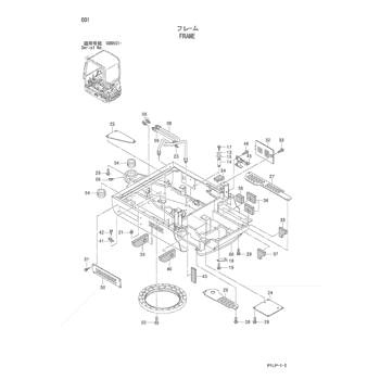 ZX18 * HYDRAULIC EXCAVATOR PARTS CATALOG