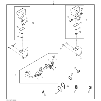 326D - LOADER, SKID-STEER Fuse Panel EPC John Deere online