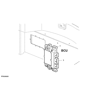 CH12612 - FUSE BOX fits John Deere