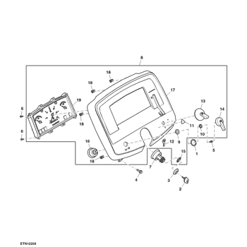 John Deere ELECTRICAL SYSTEM Relays And Fuses (5075E)