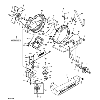 2 bag power flow belt diagram