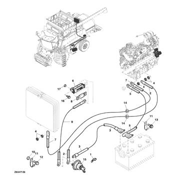 John Deere Fuse Box - RE269840