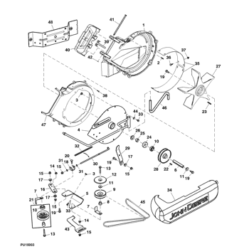 JD X720 54” C deck Power Flow head attachment HELP NEEDED!