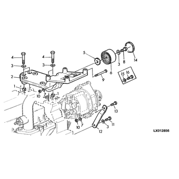 6300 - TRACTOR FUSE BOX / SYMBOLS (4-POST ROPS) EPC John Deere L102203 AG  online 