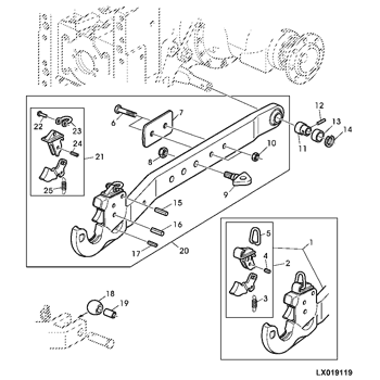 6300 - TRACTOR FUSE BOX / SYMBOLS (4-POST ROPS) EPC John Deere L102203 AG  online 