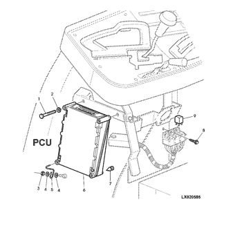 FUSE BOX / SYMBOLS (CAB) - TRACTOR John Deere 6910 - TRACTOR - 6810, 6910,  6910S Tractors (European Edition) ELECTRICAL COMPONENTS / CONTROL UNITS AND  MISCELLANEOUS SMALL PARTS FUSE BOX / SYMBOLS (CAB)