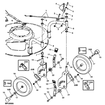 Js40 Mower Walk Behind Mower Deck Epc John Deere Gx22262