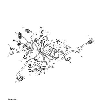 John Deere Fuse Box - RE269840