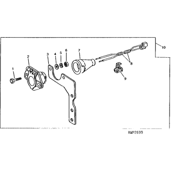 CH12612 - FUSE BOX fits John Deere