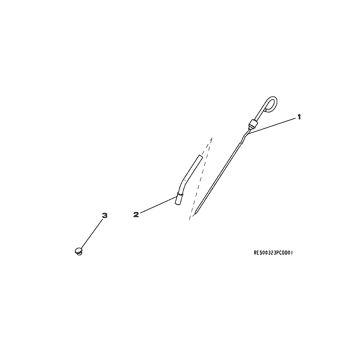 John Deere RE500168 Oil Dipstick