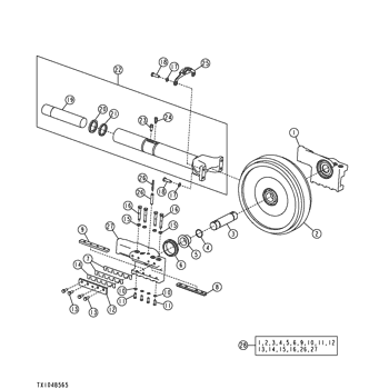 Bracket T176762 - Deere | AVSpare.com