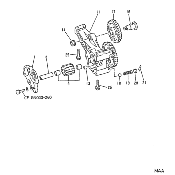 6d22 Tc Mitsubishi Diesel Engine K912 K912lc K916 1 83 12 06 02 011 Oil Filter Kobelco