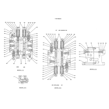 SK115SRDZ) - SHORT RADIUS EXCAVATOR/DOZER ASN YY00101 AND YY01