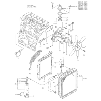 WATER PUMP VV11981042001 - Kobelco | AVSpare.com