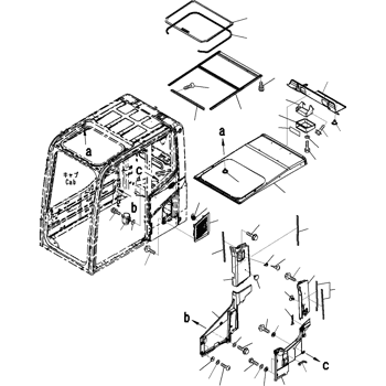 205-54-76280 Komatsu Rotor Assembly