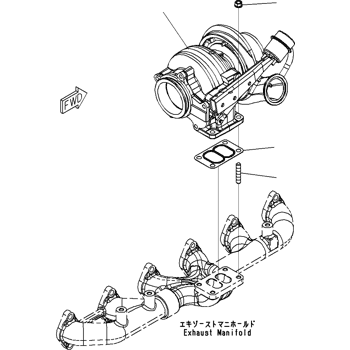 6745-81-8120 Komatsu Turbocharger