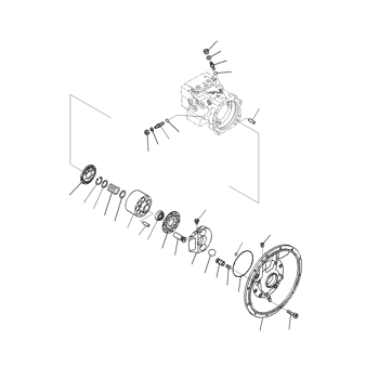 708-3T-04210 Komatsu Block Assembly 708-3T-04210 Komatsu Block Assembly