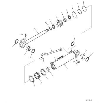 707-76-70720 Komatsu Bushing