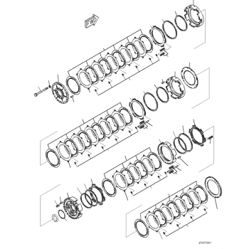 427-15-11020 Komatsu Transmission Assembly