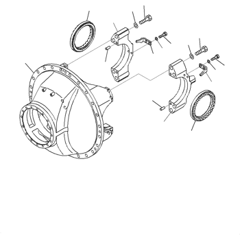 561-22-78103 Komatsu Differential Assembly