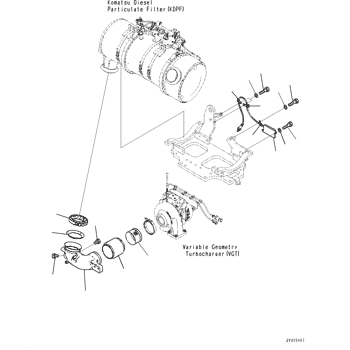 600-816-2610 Komatsu Sensor, NOX