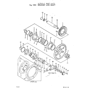 131-98-00321 Komatsu RIM,SPROCKET (SERVICE PARTS) 131-98-00321 Komatsu RIM,SPROCKET (SERVICE PARTS)
