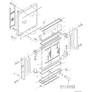 21N-03-37700 Komatsu RADIATOR ASS'Y 21N-03-37700 Komatsu RADIATOR ASS'Y