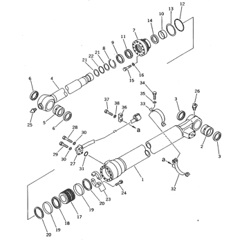 707-99-46610 Komatsu SERVICE KIT