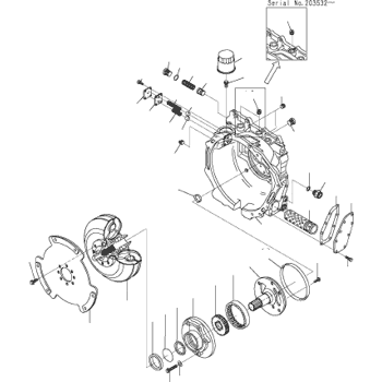 30B-13-05011 Komatsu REPAIR KIT, TORQUE CONVERTER
