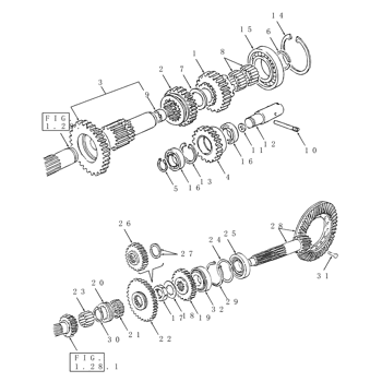 BEVEL GEAR 5132871 - New.Holland | AVSpare.com