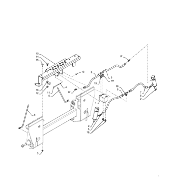 L223 Skid Steer Loader 4 11 9 13 35 734 Ac 01 Hydraulic Coupler Valve All New Holland Agriculture