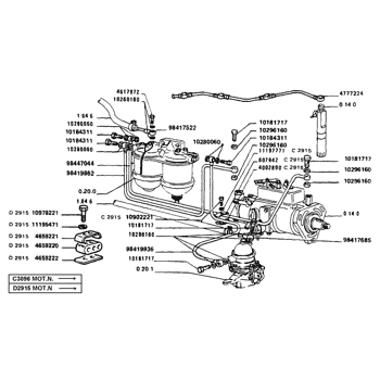 80-90) - FIAT TRACTOR (1/84-12/92) (0.20.3/A[01]) - FUEL LINES