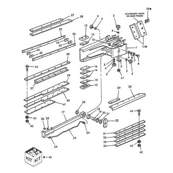 New Holland #85824348 KNOTTER