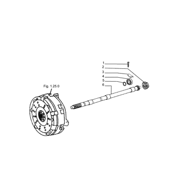 TT60A) - 3 CYL TRACTOR (1/06-12/09) (1.28.1[02]) - TRANSMISSION GEARS AND  SHAFTS (PARTIAL SYNCHROMESH) New Holland Agriculture