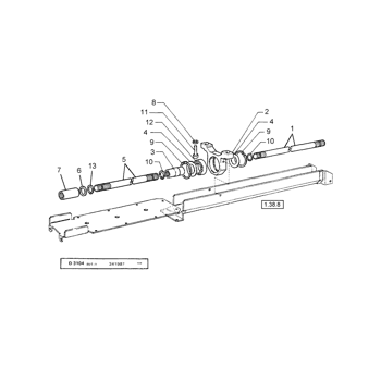 PROPELLER SHAFT 4994059 - New.Holland