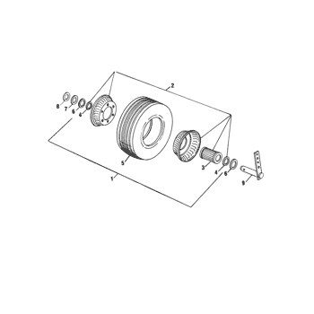 310) - NH SQUARE BALER (1/77-7/81) (013) - MAIN DRIVE GEARBOX New