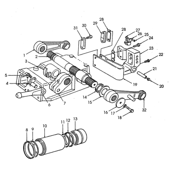 CONTROL SHAFT 5125283 - New.Holland | AVSpare.com