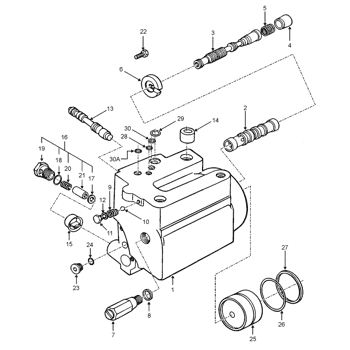 7610S) - 4 CYL AG TRACTOR (LA) (1/94-12/03) (05D02) - HYDRAULIC