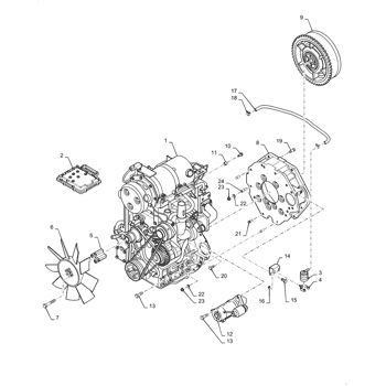 STARTER MOTOR MT40305984 - New.Holland | AVSpare.com