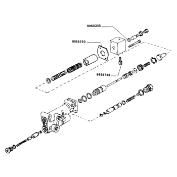 80-90 DT) - FIAT TRACTOR (1/84-12/92) (370/A[01]) - TRAILER BRAKE 