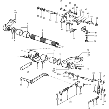 7610S) - 4 CYL AG TRACTOR (LA) (1/94-12/03) (05D02) - HYDRAULIC