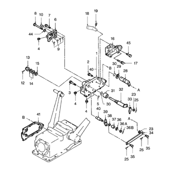 Tc35d 3 Cyl Compact Tractor North America 1 00 12 04 07 02 Hydraulic Lift Cover Head Assembly New Holland Agriculture